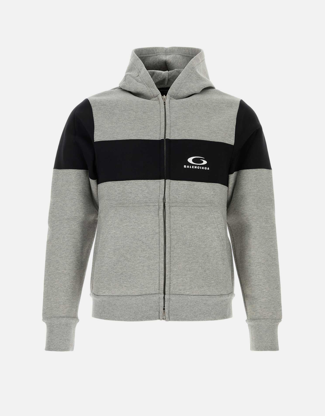 Balenciaga メンズメランジグレーコットンスウェットシャツ () IFCHIC.COM