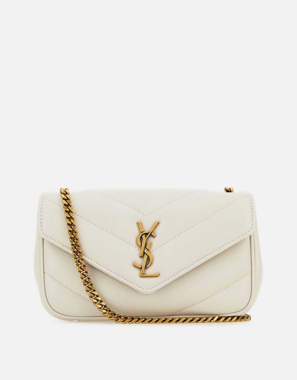 SAINT LAURENT サンローラン ラムスキン クロスボディバッグ Saint Laurent ルルミニラムスキンクロスボディバッグ () IFCHIC.COM