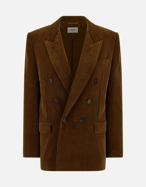 Saint Laurent ダブルブレストコート | ジャケット 新作・セール