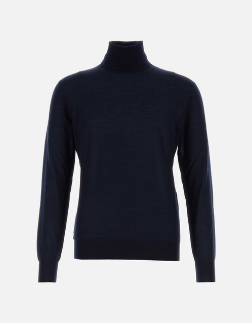 ⚠️マエストロ⚠️サンローラン カシミヤ リブ タートルネック セーター Saint Laurent メンズカシミヤ混紡タートルネックセーター (すべての