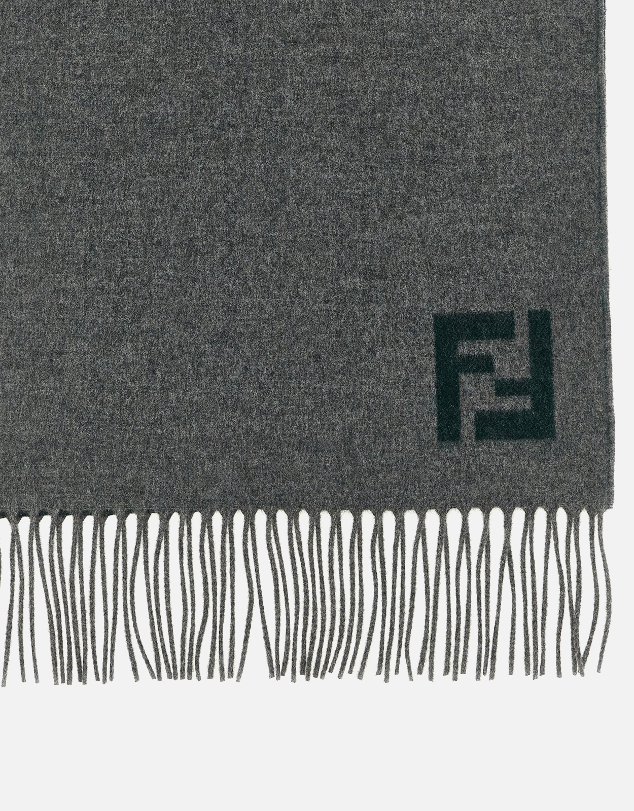 Fendi メンズ ウール カシミヤ リバーシブル スカーフ () IFCHIC.COM