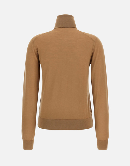 Dolce & Gabbana ブラウン タートルネックセーター Dolce & Gabbana ブラウン タートルネックセーター - メルカリ