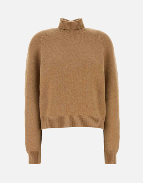 FENDI キャメル　セーター Fendi キャメル カシミヤブレンド セーター () IFCHIC.COM