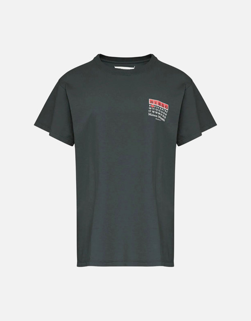 Maison Margiela ビンゴ柄コットンTシャツ (トップス,Tシャツ) IFCHIC.COM