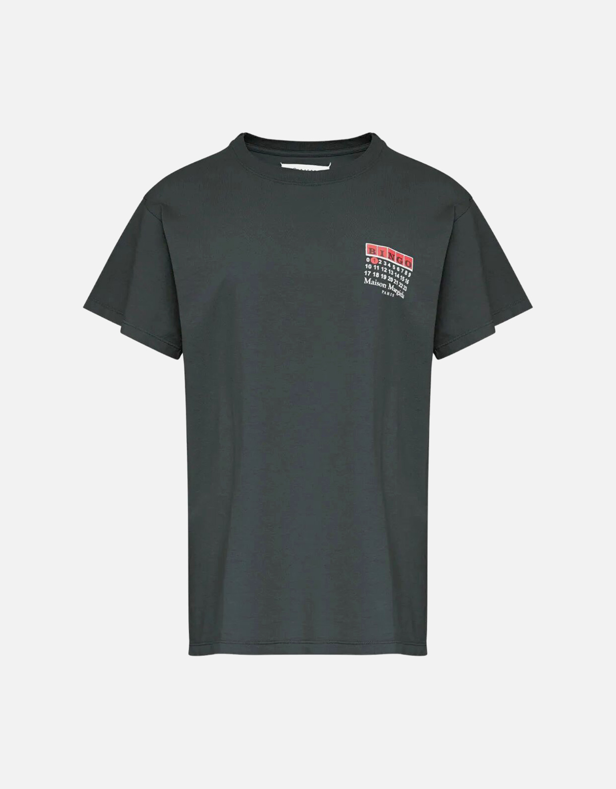 Maison Margiela ビンゴ柄コットンTシャツ (トップス,Tシャツ) IFCHIC.COM