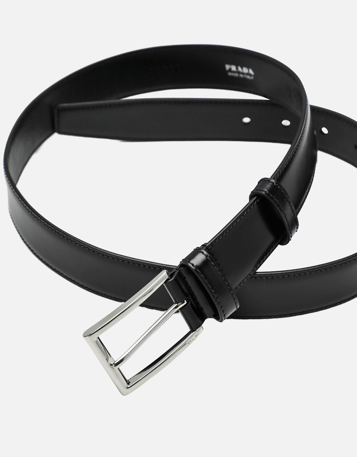 Prada メンズ レザー カーフスキン ベルト (アクセサリ,ベルト) IFCHIC.COM