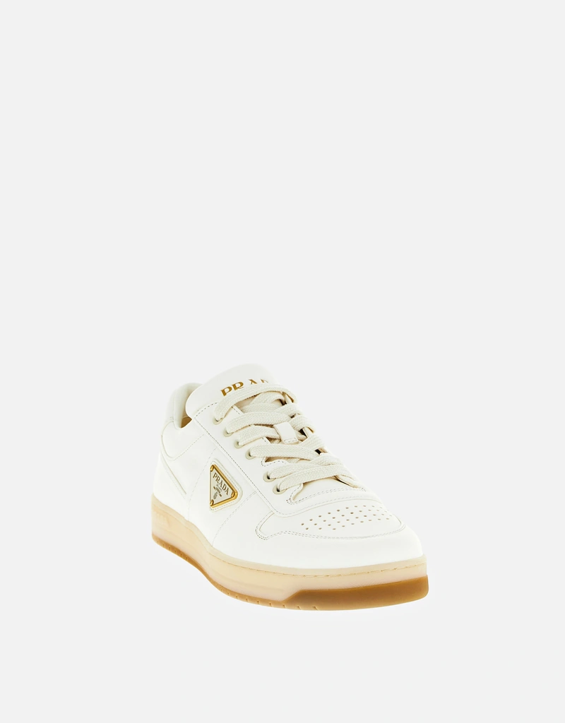 Prada メンズ Downtown ナッパレザー スニーカー () IFCHIC.COM