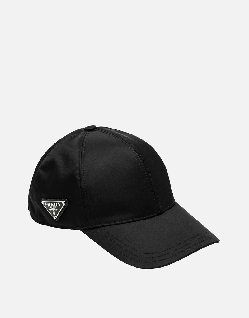 壱チロ　未使用　PRADA 黒 ベースボールキャップ Prada メンズ Re-Nylon ベースボールキャップ (アクセサリ,帽子