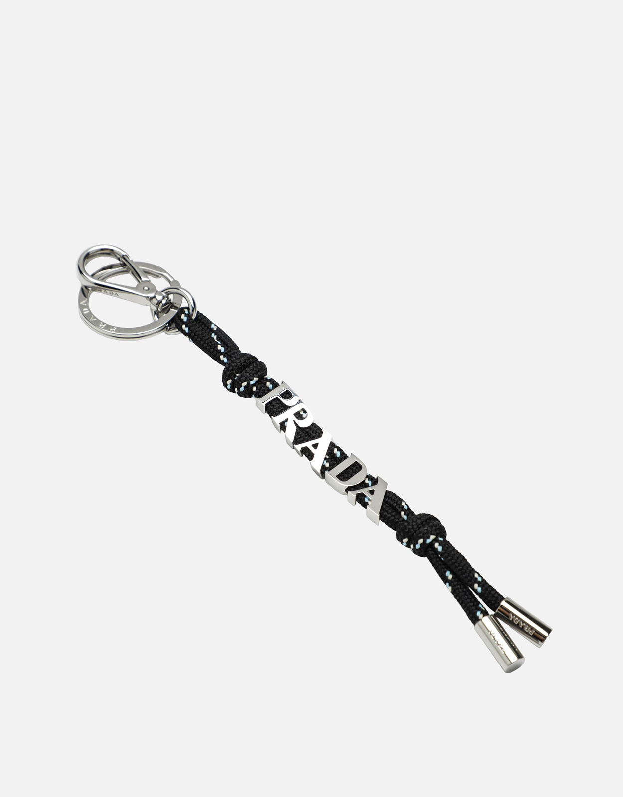 Prada Prada Speedrock key holder in black ribbon (Accessories