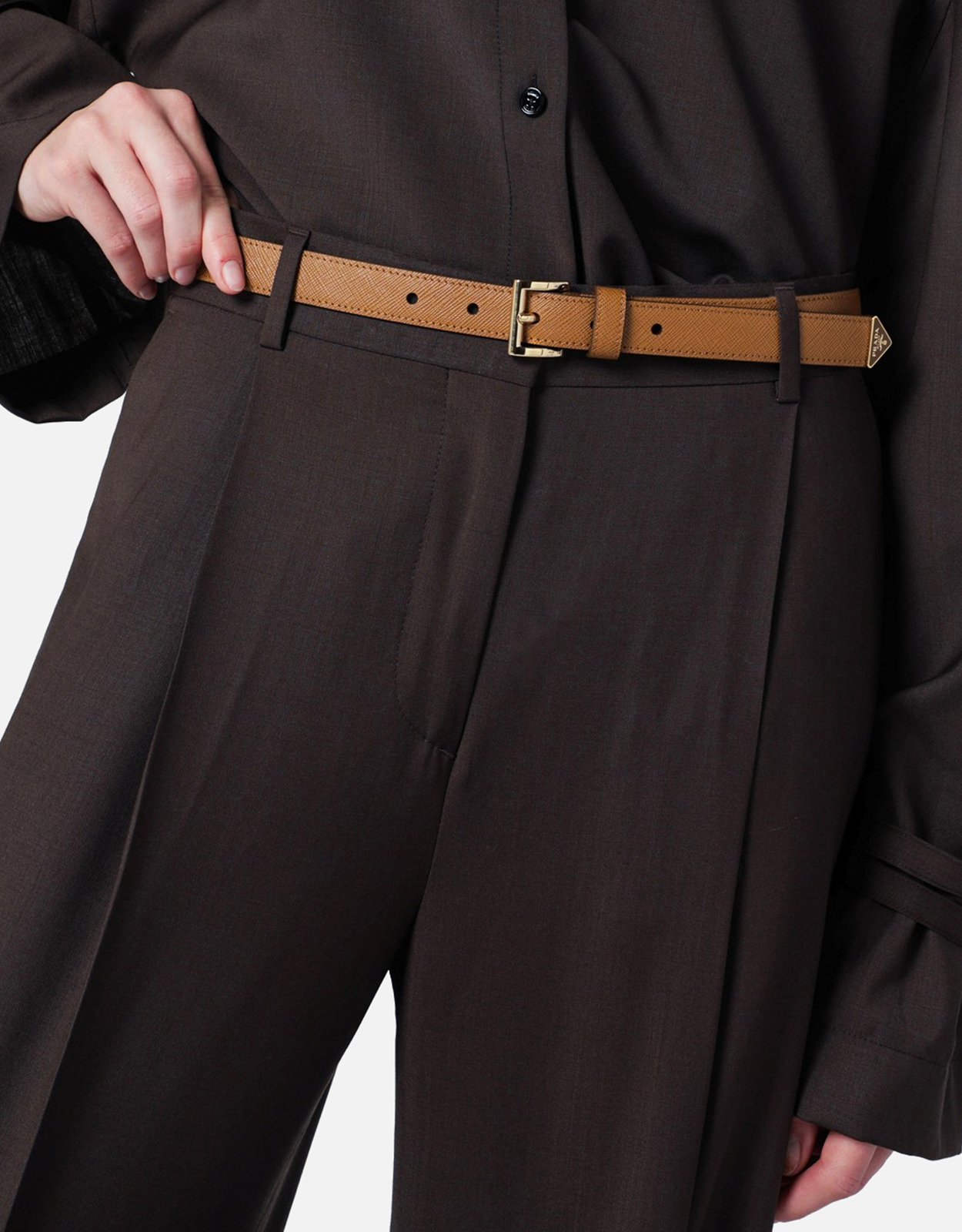 Prada サフィアーノレザーベルト (ベルト) IFCHIC.COM