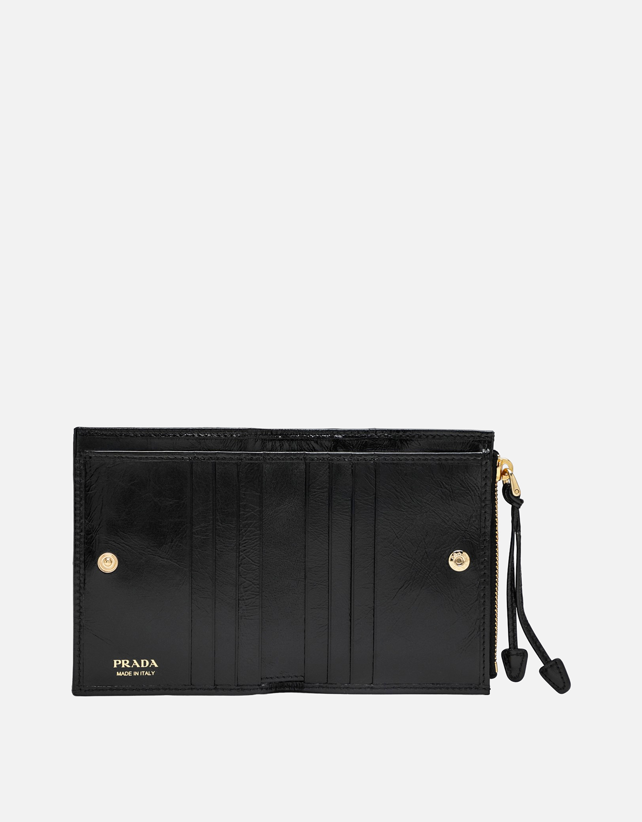Prada Small black leather wallet (Wallets and Cardholders,Wallets