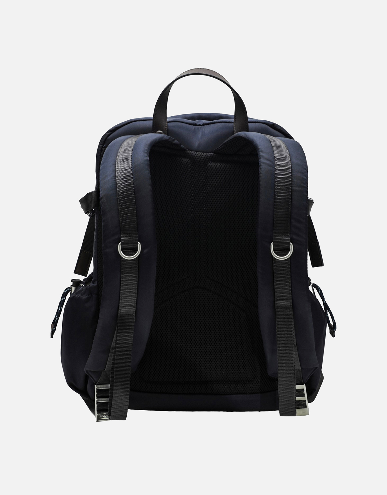 648　[値下げ可]PRADA ブラックバックパック PRADA (プラダ) Re-Nylon ロゴ バックパック PR2VZ1352DMG メンズ