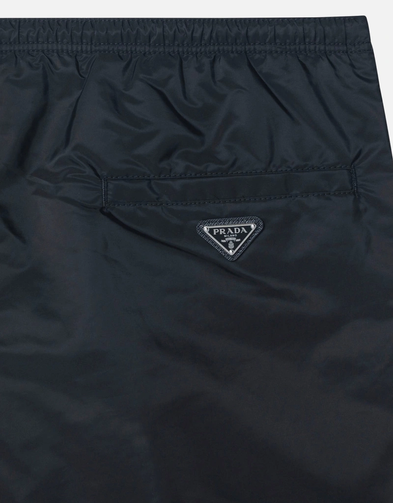 Prada メンズブラックナイロンスイムウェア (アパレル,水着) IFCHIC.COM