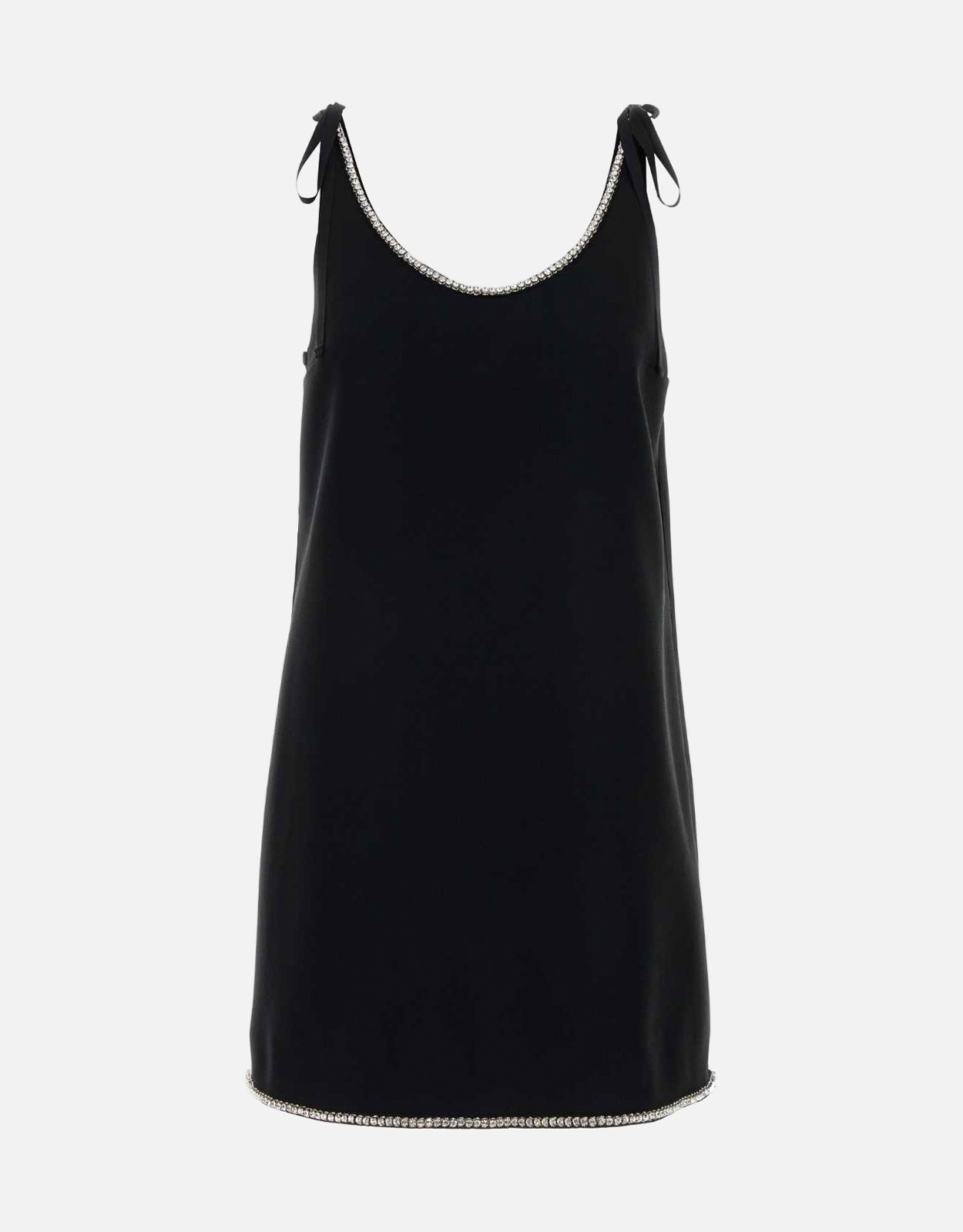 Prada Compact Sabl Mini Dress - IT 40　プラダ コンパクト サブル ミニ ドレス - IT 40 Prada
