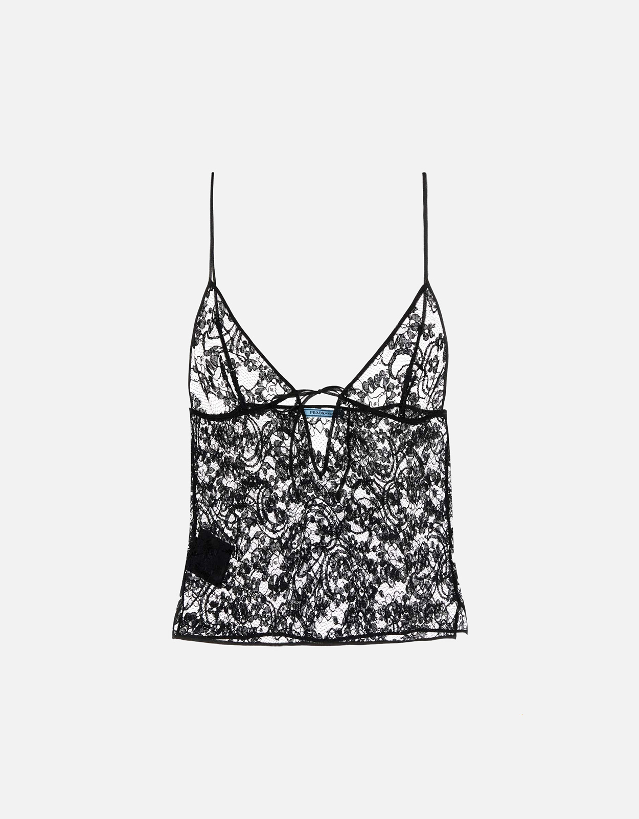 Prada ブラックレーストップ () IFCHIC.COM