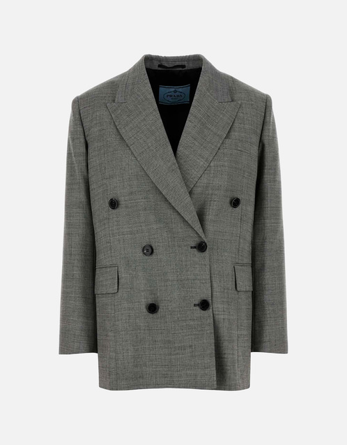Prada バージンウールブレザー (すべての新品) IFCHIC.COM