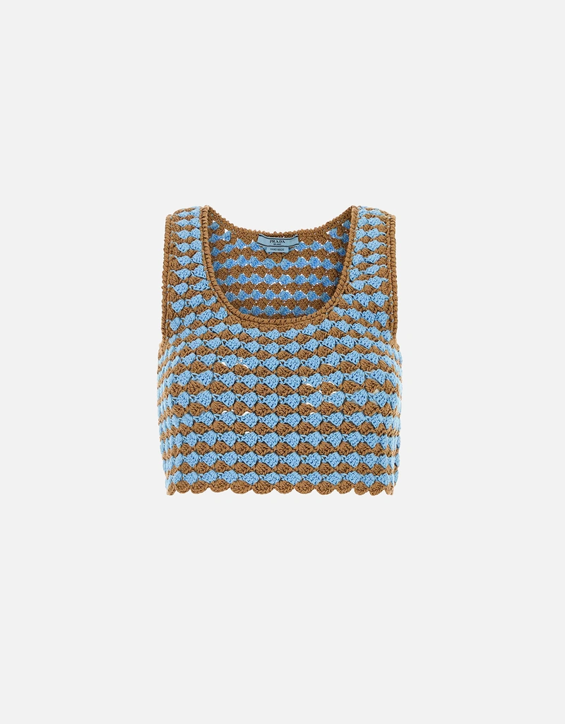 Prada コットンタンクトップ (すべての新品) IFCHIC.COM