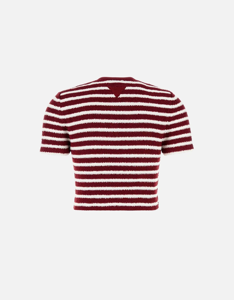 Prada Cotton Bouclé Crew-Neck Sweater (All New In) IFCHIC.COM