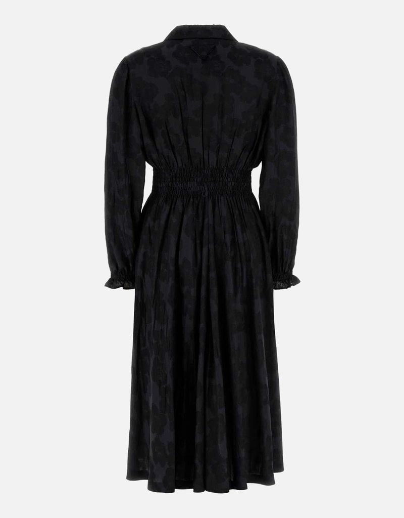 Prada フローラル絎縫ドレス (すべての新品) IFCHIC.COM