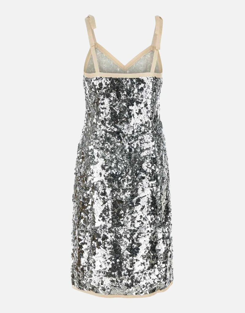 prada sequin dress Prada Embroidered Velvet Dress With Sequins and Lace, Woman, Black, Size 38