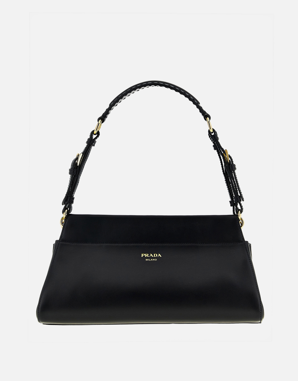 Prada ナッパカーフレザーショルダーバッグ () IFCHIC.COM