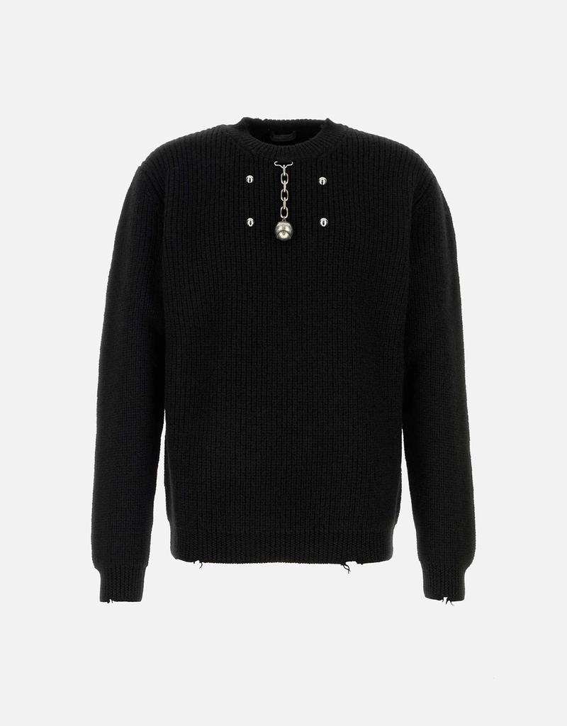2021 prada ニットポロシャツ ブラック 46 Prada ポロ ニットトップス 通販 - FARFETCH