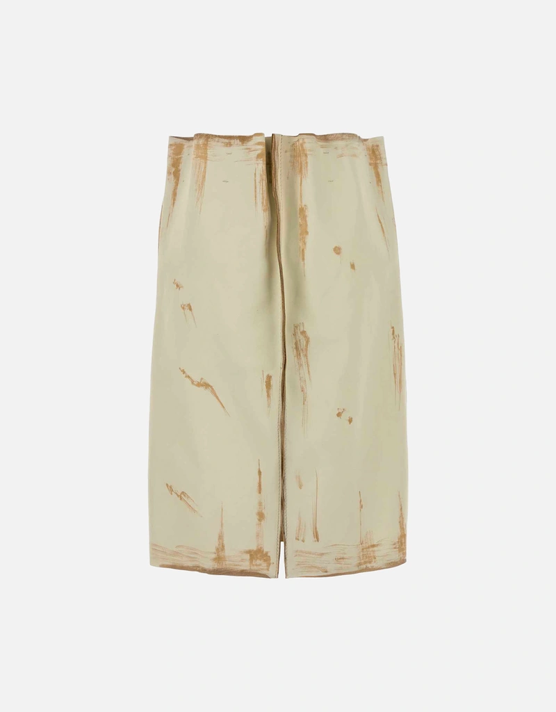 Prada レザー フレアスカート (すべての新品) IFCHIC.COM