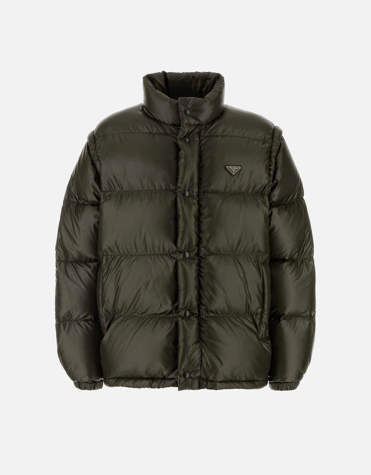 Prada Men's Nylon Quilted Medium-Weight Down Jacket (All New In