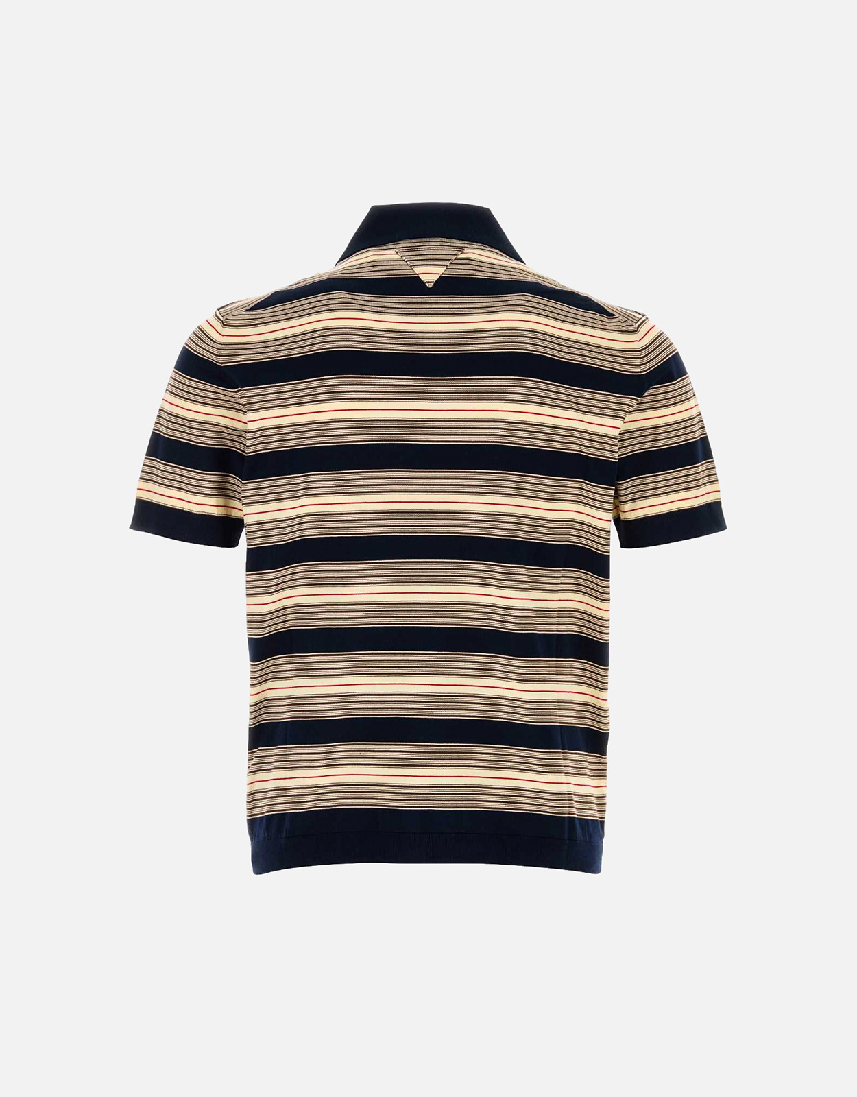 Prada メンズストライプコットンポロシャツ (すべての新品) IFCHIC.COM