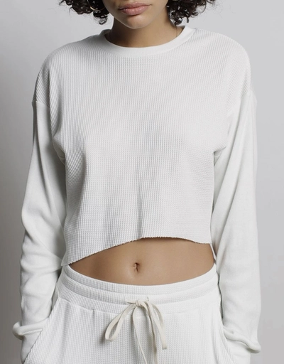 Everest Thermal Asymmetric Cropped Top