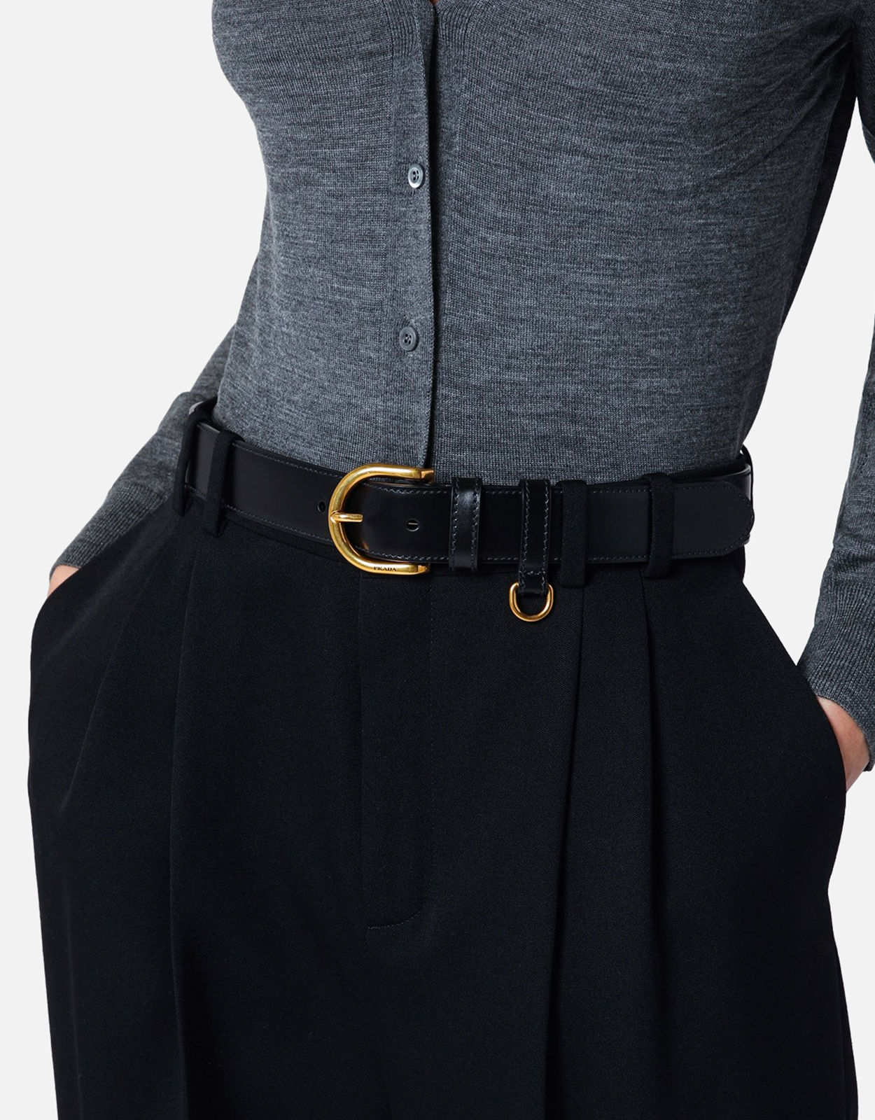 Prada レザーベルト (ベルト) IFCHIC.COM