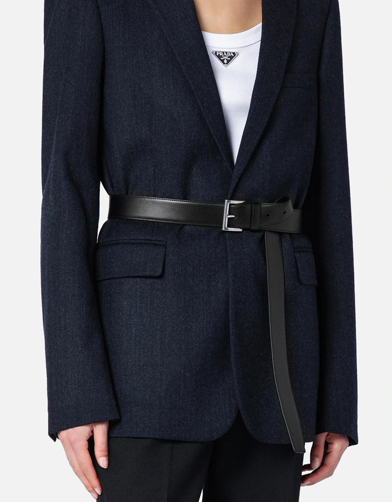 Prada カーフレザー ベルト (ベルト) IFCHIC.COM