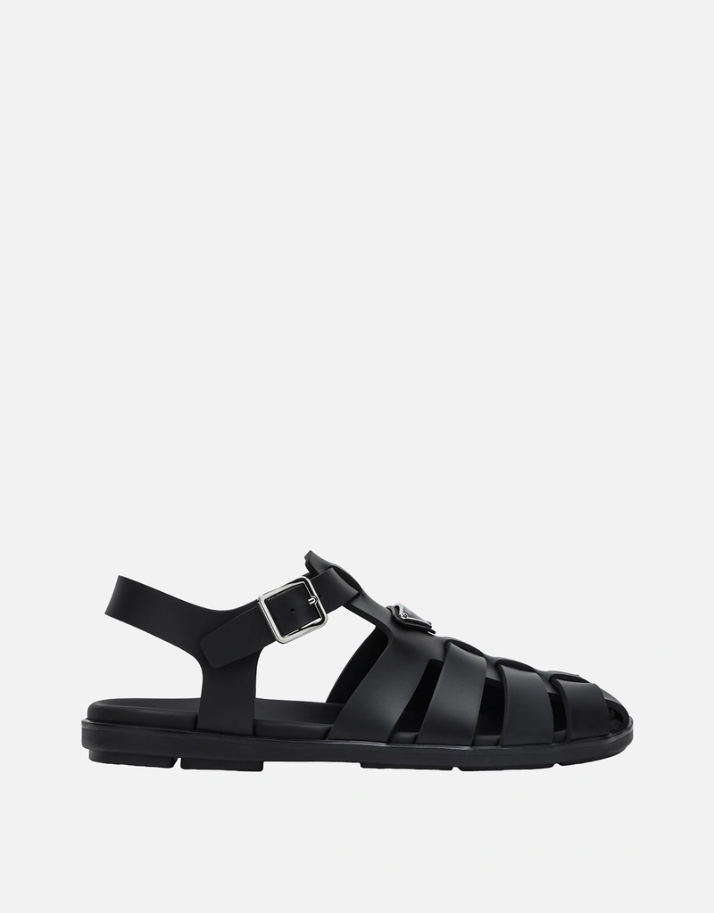 Prada メンズラバー漁師サンダル (シューズ) IFCHIC.COM