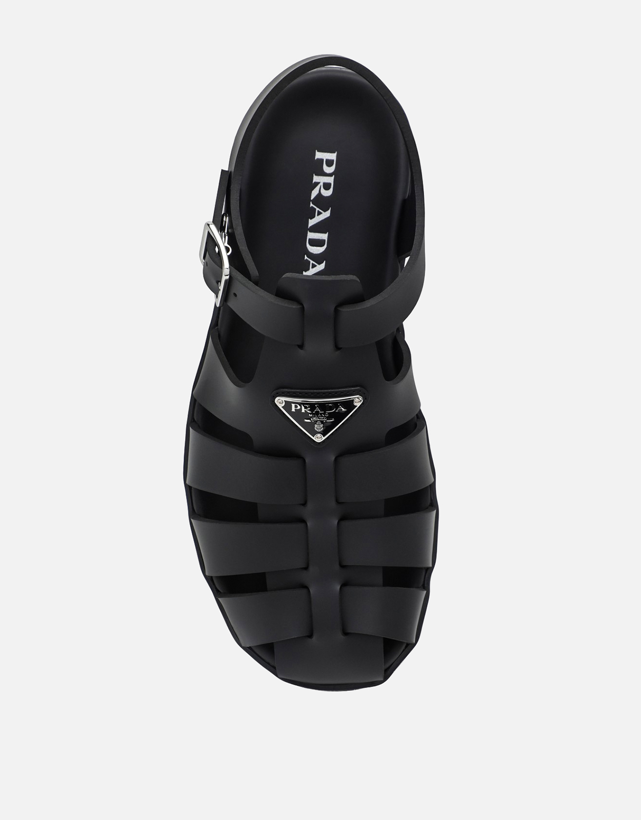 Prada メンズラバー漁師サンダル (シューズ) IFCHIC.COM