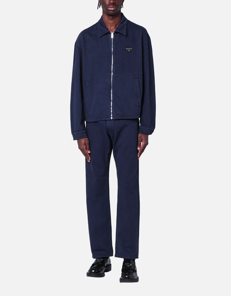 Prada メンズ ブルー ストレート デニム ジーンズ (すべての新品