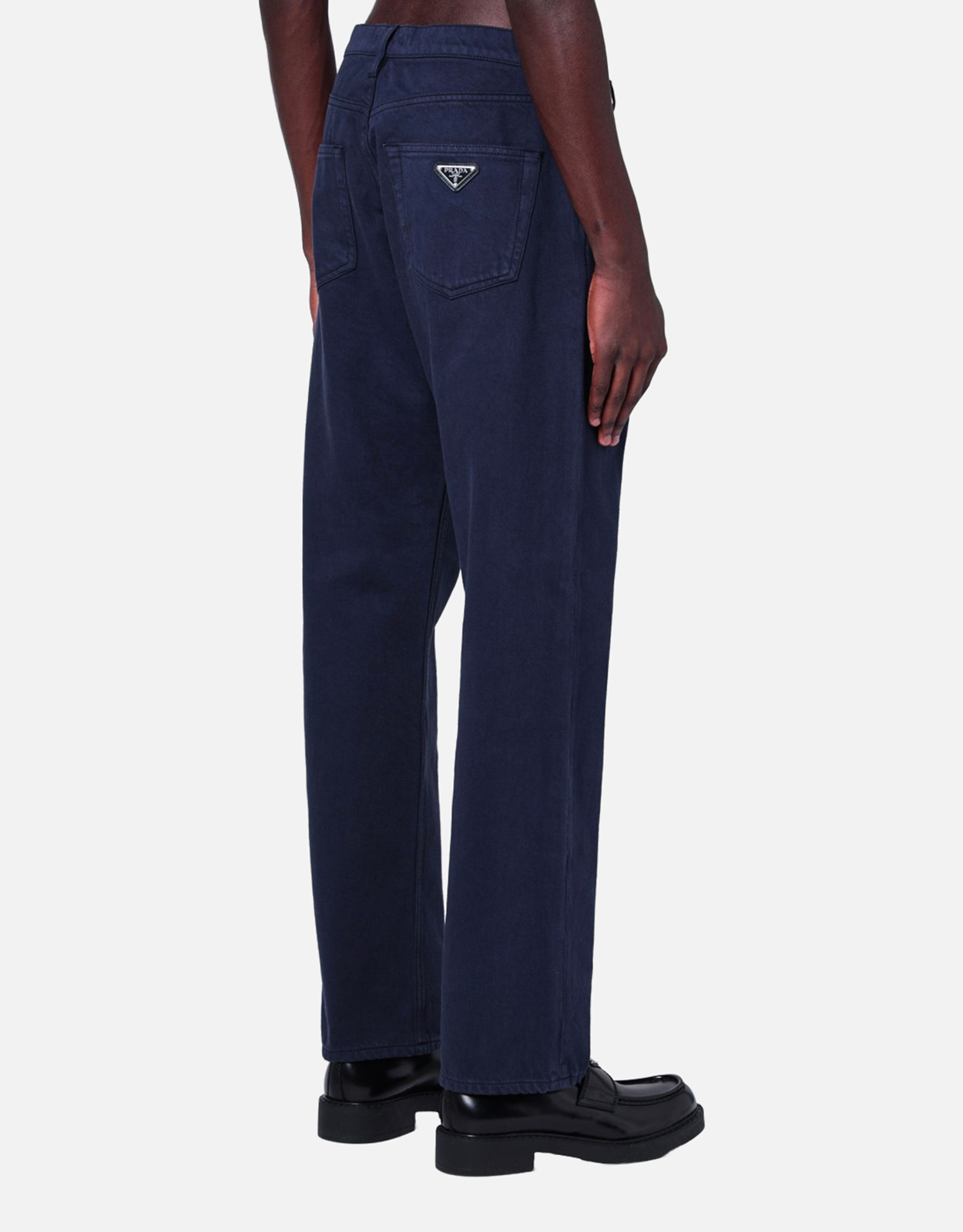 Prada メンズ ブルー ストレート デニム ジーンズ (すべての新品