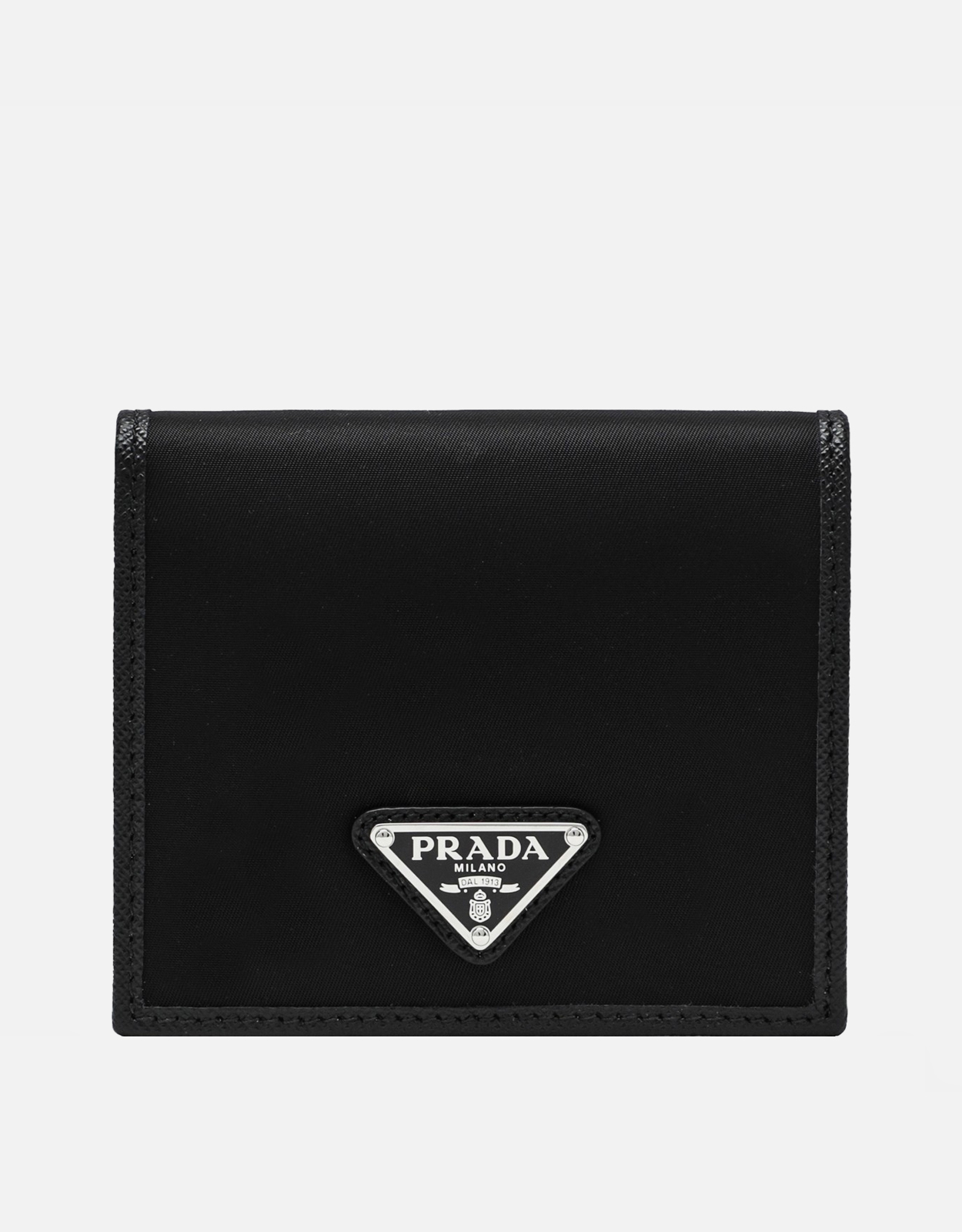 Prada メンズリナイロン サフィアーノレザー 財布 (アクセサリ,Wallets