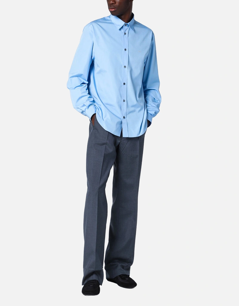 Prada Light blue cotton shirt (Clothing,Shirts) IFCHIC.COM