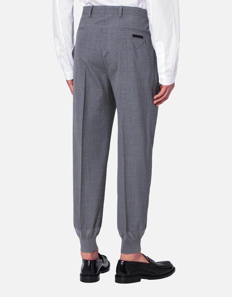 Prada メンズヴァージンウールジョガーパンツ (すべての新品) IFCHIC.COM