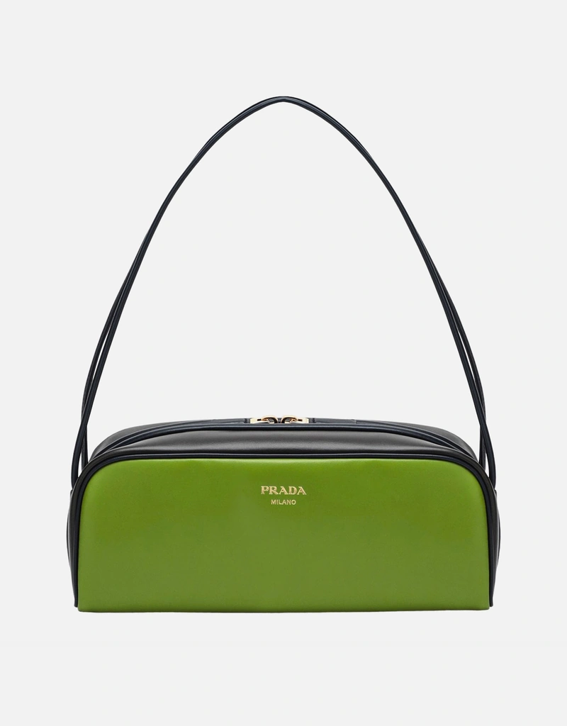 PRADA ボディバッグ オリーブグリーン 約38cm PRADA（プラダ