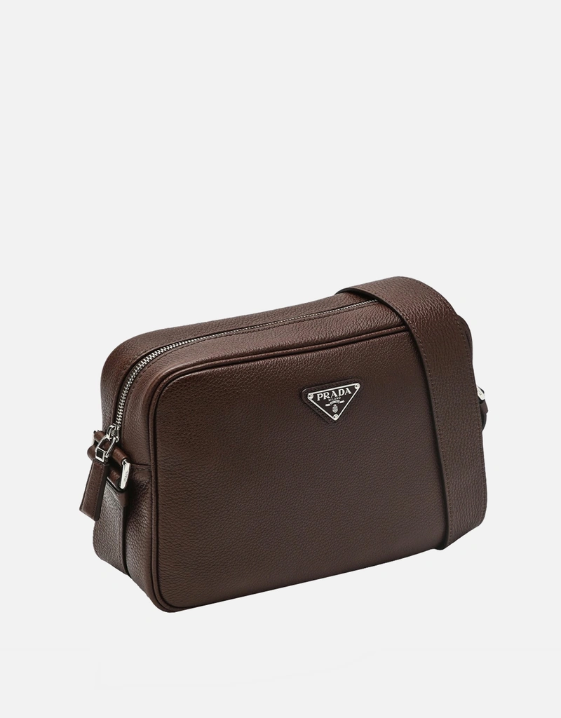 Prada メンズ レザーショルダーバッグ カーフスキン (バッグ) IFCHIC.COM