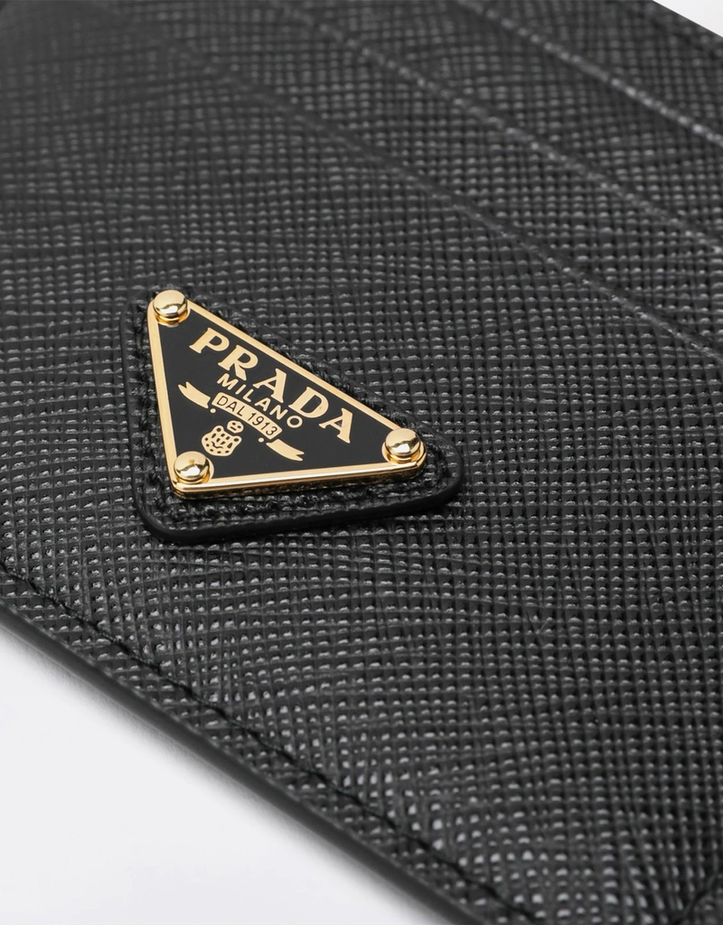 Prada サフィアーノレザーカードホルダー (財布とカードホルダー,財布