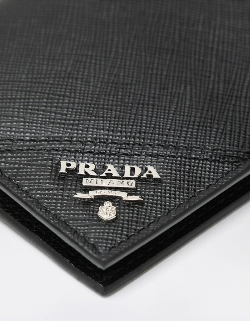 Prada メンズ サフィアーノ カーフレザー ウォレット (アクセサリ