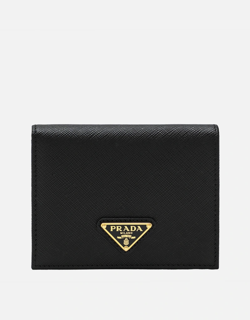 Prada スモールサフィアーノカーフレザーウォレット (財布とカード