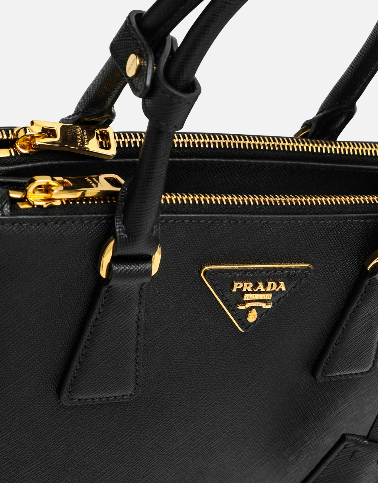 Prada スモールサフィアーノカーフスキンレザーバッグ (すべての新品