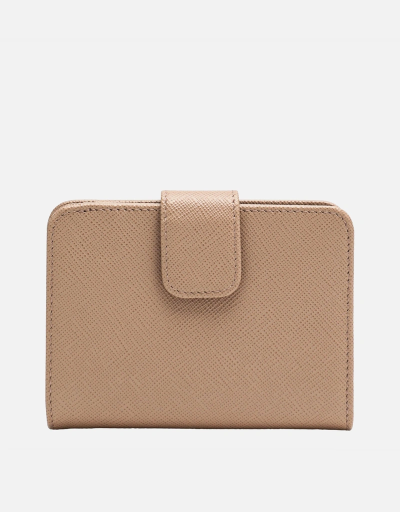 Prada スモールコンチネンタルレザーウォレット (財布とカードホルダー