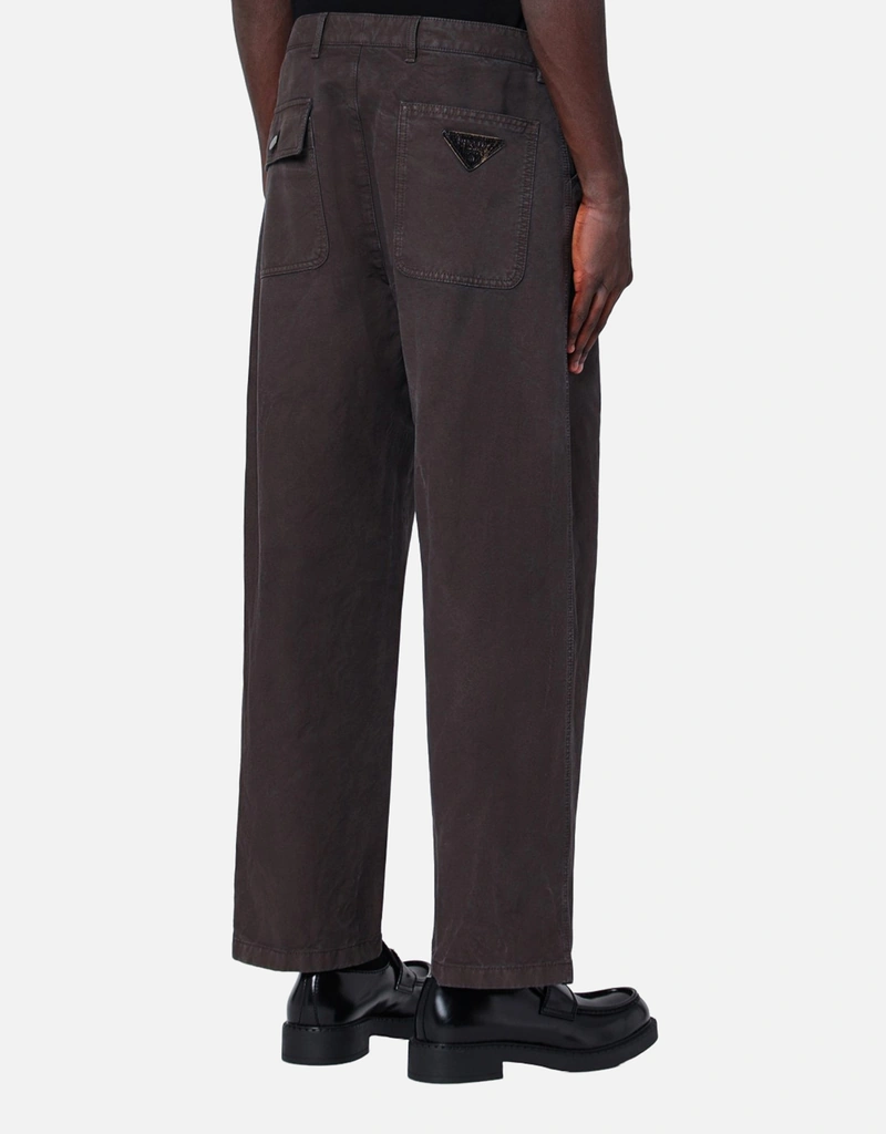 PRADA ブラウン スラックス 50 R スラックス ブラウン（茶色）系 PRADA