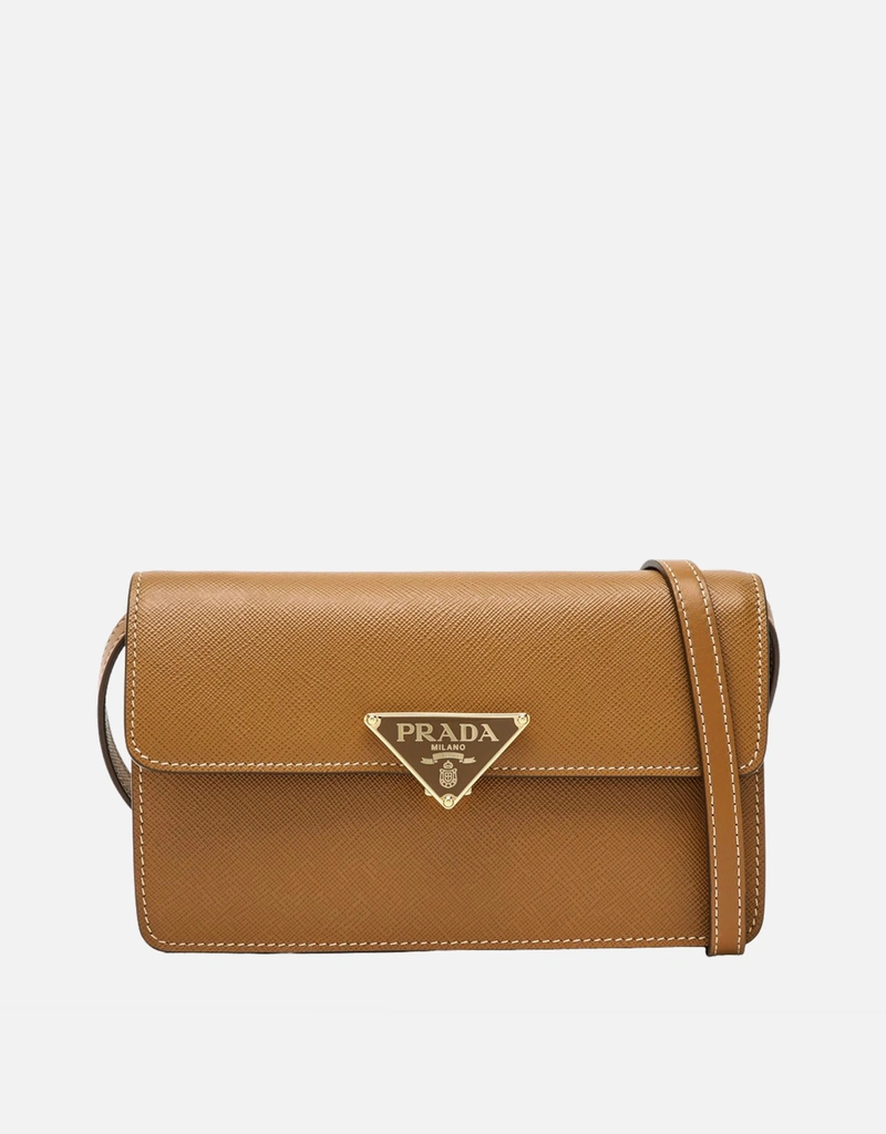 Prada サフィアーノレザーショルダーバッグ (すべての新品) IFCHIC.COM