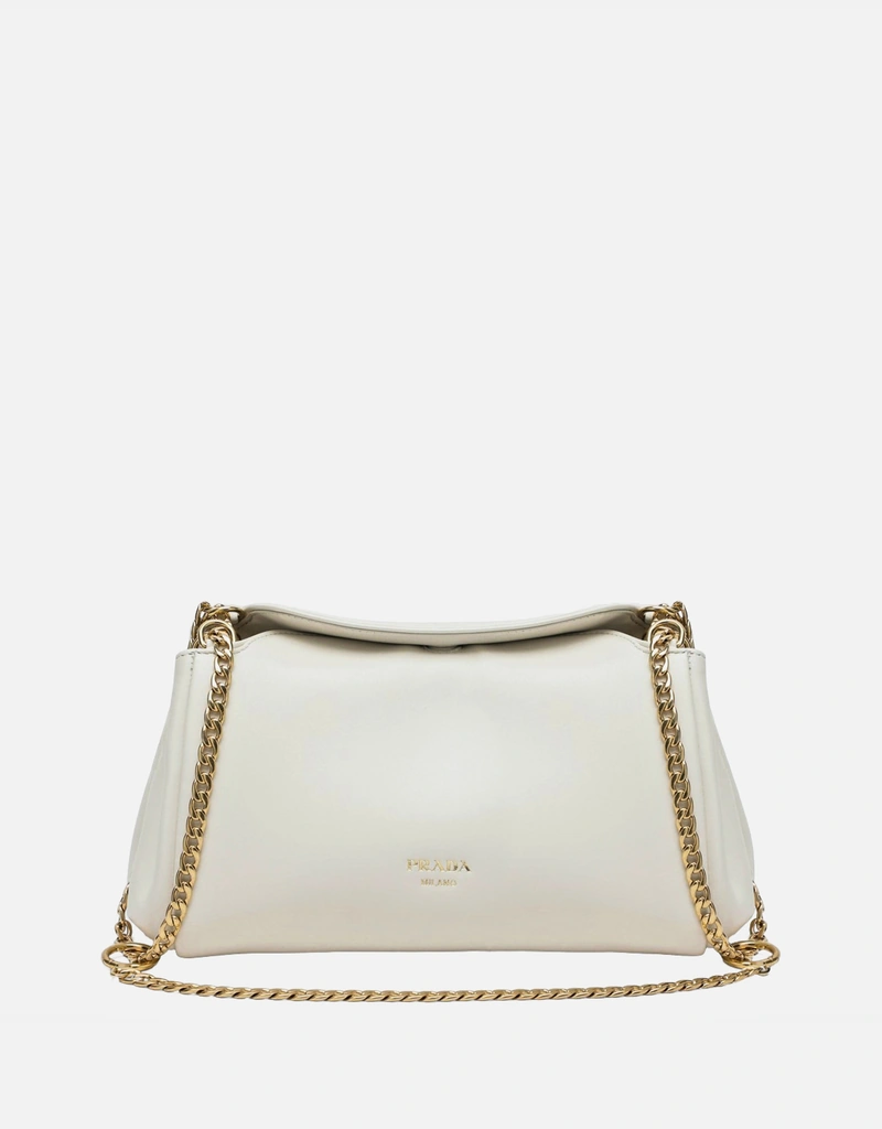 Prada スモールナッパレザーショルダーバッグ (すべての新品) IFCHIC.COM