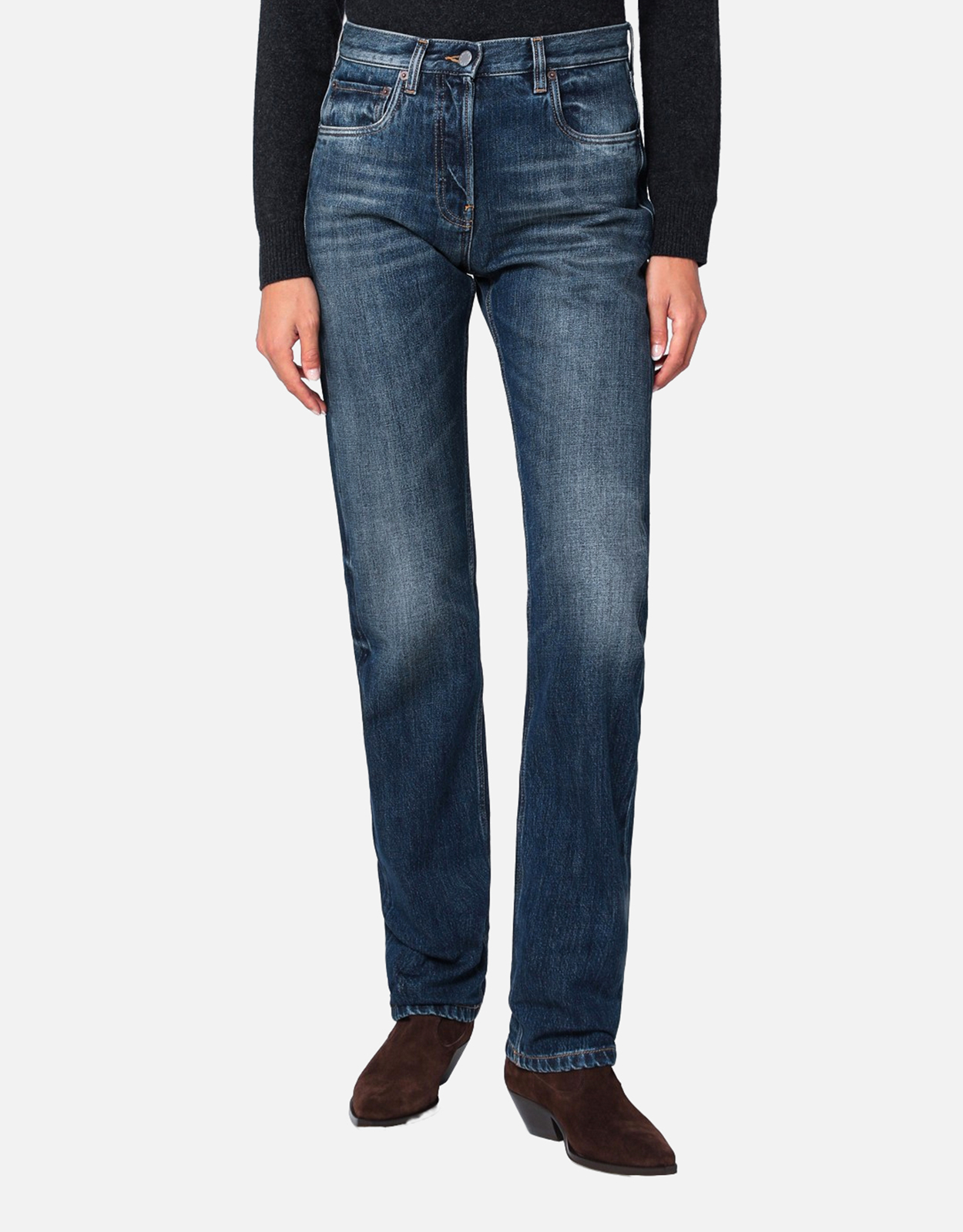 Prada Prada Blue washed-out jeans - 25　プラダ ブルー ウォッシュアウト ジーンズ - 25